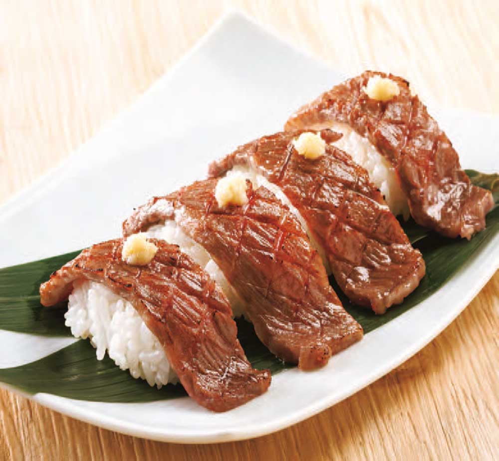 Geflammtes Wagyu Nigiri